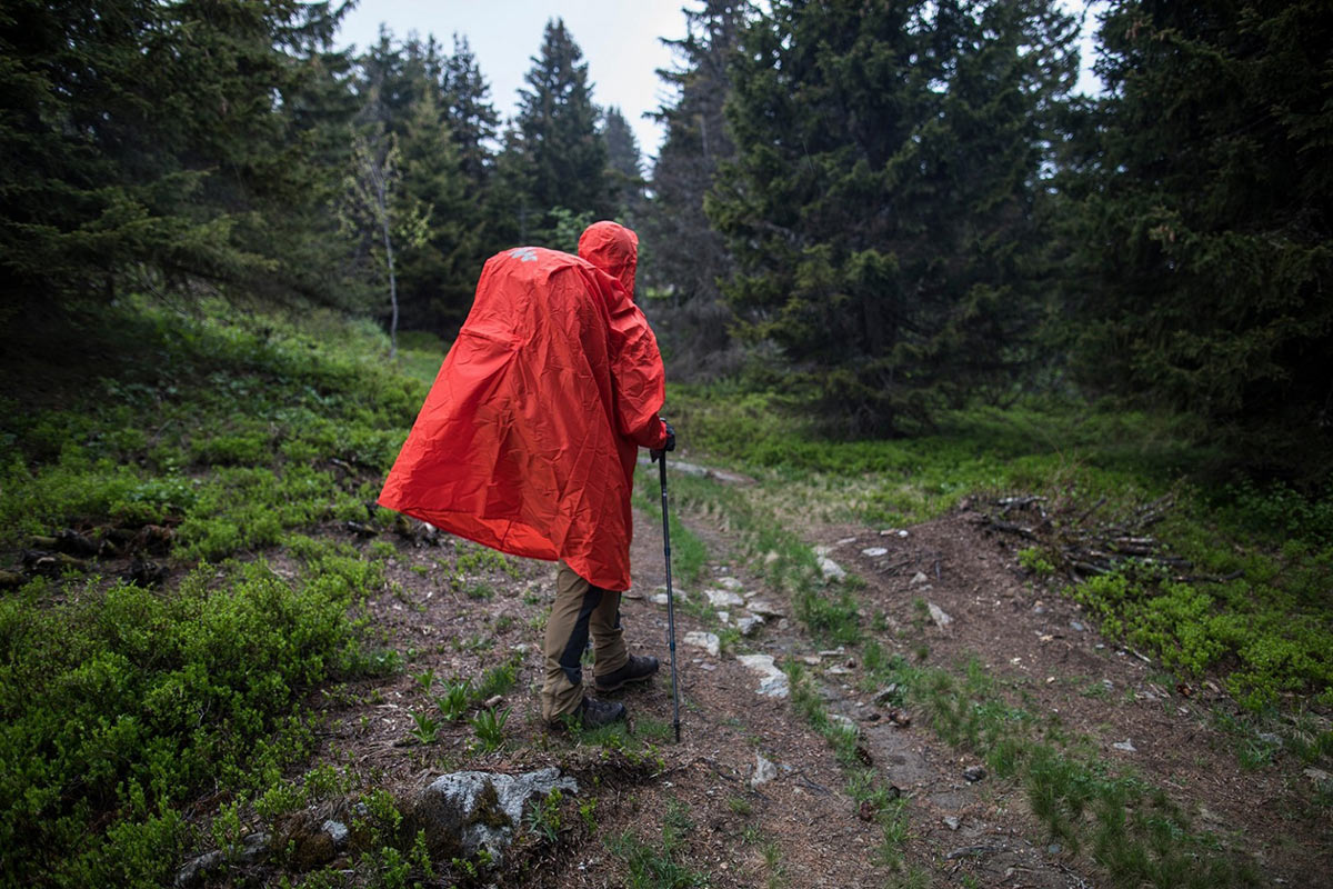 5 Poncho na ryukzak