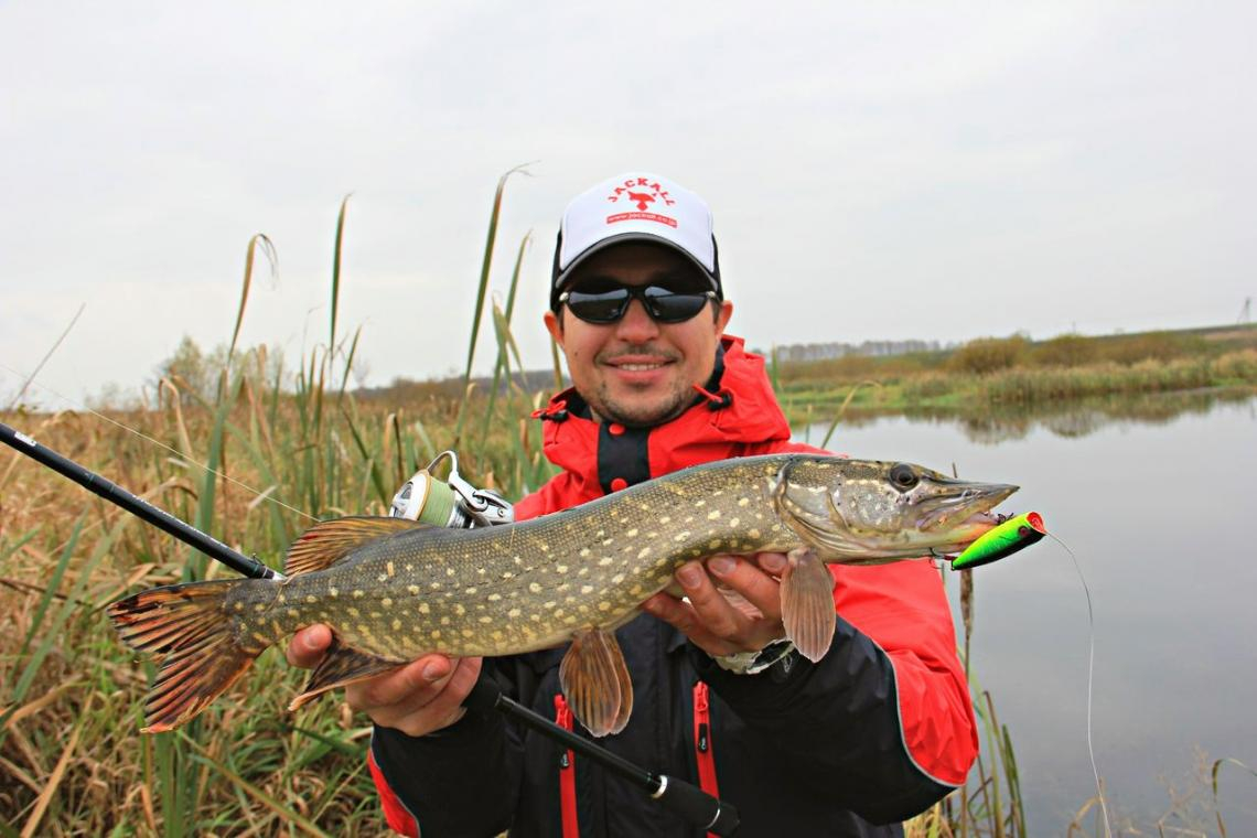 pike fishing in autumn.3