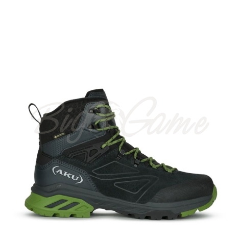 Ботинки треккинговые AKU WS Reactive GTX цвет Dark grey / Green фото 5