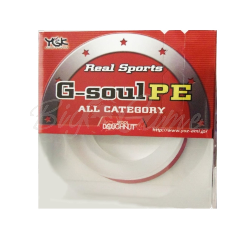 Плетенка YGK Real Sports G-Soul РЕ 100 м цв. Белый # 0,6 фото 2