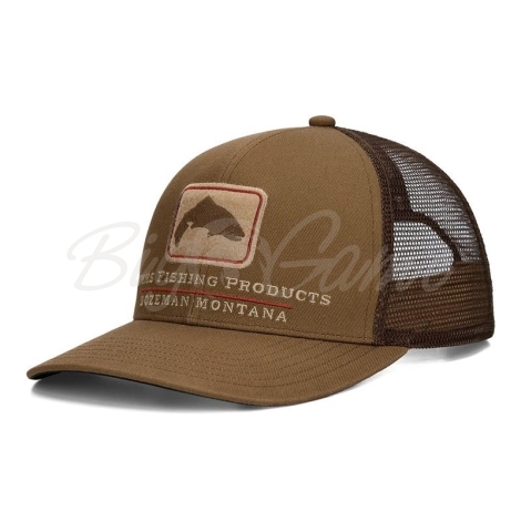 Кепка SIMMS Double Haul Icon Trucker цвет Jasper фото 1