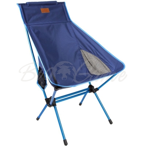 Кресло складное LIGHT CAMP Folding Chair Large цвет синий фото 1