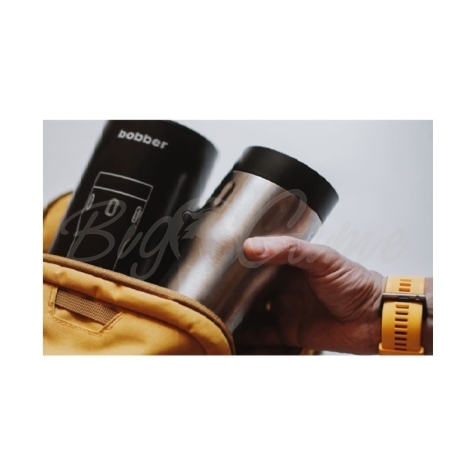 Термокружка BOBBER Tumbler 0,47 л цвет Black Coffee (чёрный) фото 5