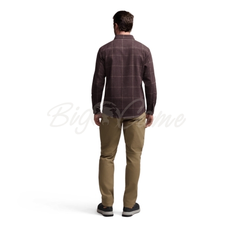 Рубашка SITKA Hardwood Hvy Wt Flannel цвет Cherry Wood Fall Plaid фото 2
