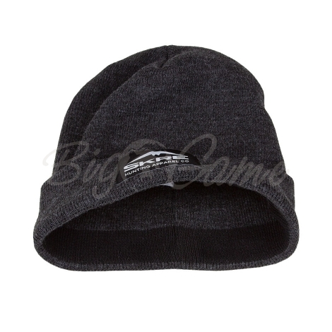 Шапка SKRE Ontario Cuffed Beanie цвет темно-серый фото 5