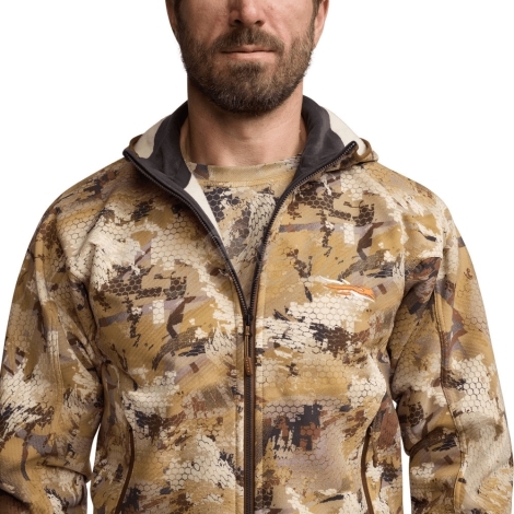 Толстовка SITKA Alpha Fleece Hooded Jacket цвет Optifade Marsh фото 3
