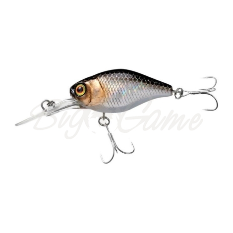 Воблер JACKALL Diving Chubby 38 мм цв. hl silver & black фото 2