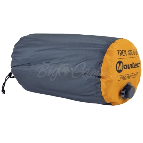 Коврик надувной MOUNTECH Trek Air 8 LW цвет Marigold фото 11
