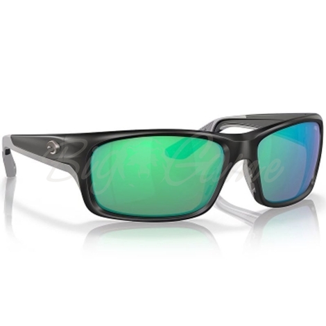 Очки поляризационные COSTA DEL MAR Jose Pro 580G цв. Matte Black цв. ст. Green Mirror фото 1