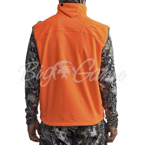 Жилет сигнальный SITKA Stratus Vest 2024 цвет Blaze Orange фото 7