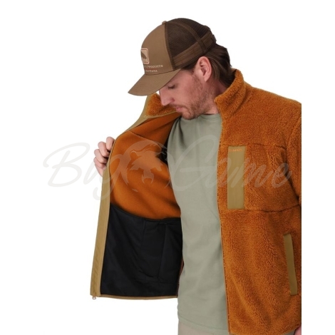 Толстовка SIMMS Coldweather Fleece цвет Stonefly фото 2