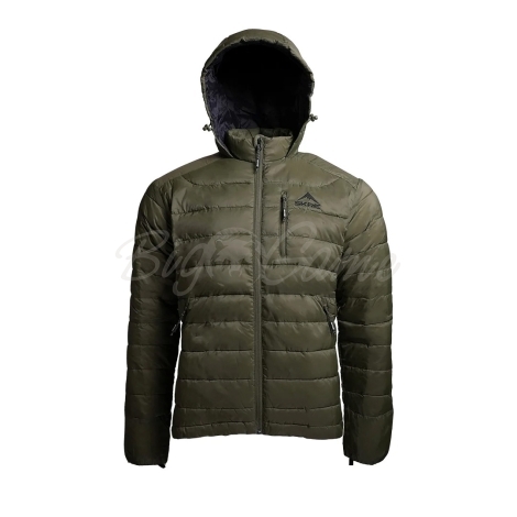 Куртка SKRE Ptarmigan 850 Ultra Down Hoodie цвет Olive Green фото 11