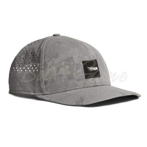 Кепка SITKA Amphib Packable Hat цвет Woodsmoke Camo фото 1