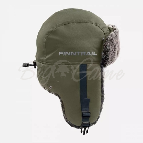 Шапка-ушанка FINNTRAIL Hat Terra 2950 цвет Khaki фото 1
