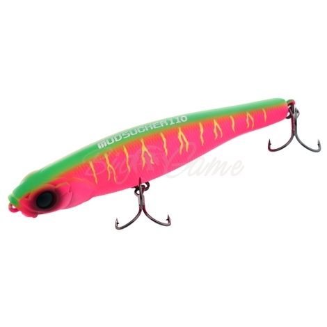 Воблер JACKALL Mud Sucker 110 цв. dragon fruit mat tiger фото 1