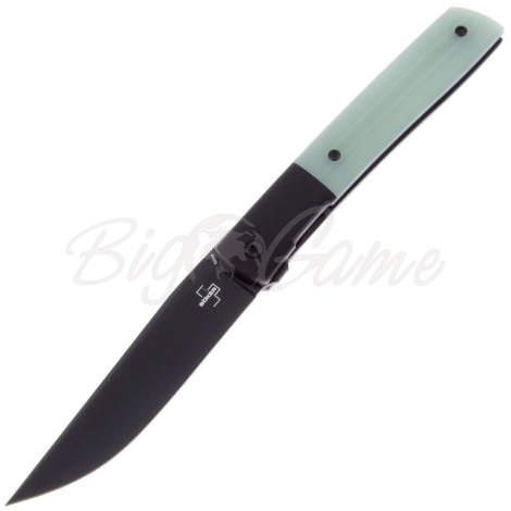 Нож складной полуавтоматический BOKER Urban Trapper Premium Bohler M390 рукоять стеклотекстолит G10 цв. Зеленый фото 1