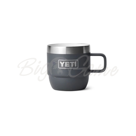 Набор кружек YETI Rambler Espresso Stackable Mug (2 шт.) 180 цвет Charcoal фото 9