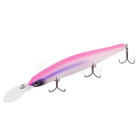 Воблер DAIWA Steez Minnow 110SP-MR цв. Mat Pink Purple фото 1