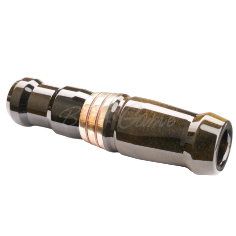 Манок на белолобого гуся D.E.D CUSTOM CALLS Зов вдовы - /Call of widow - (делрин) цв. Черное золото фото 2