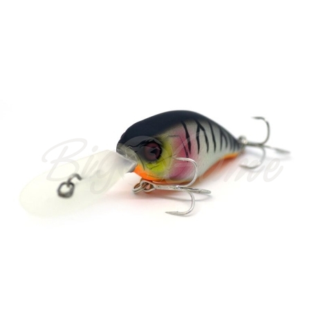 Воблер JACKALL DD Chubby 38F цв. uv mat silver tiger фото 2