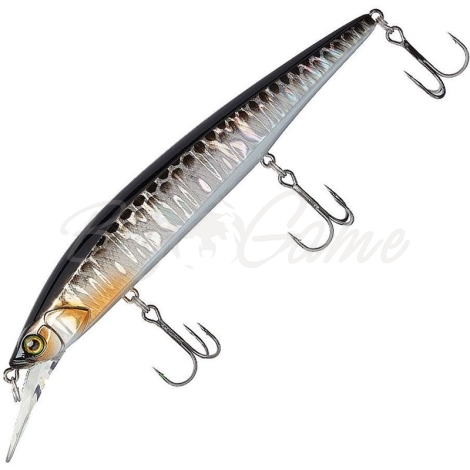 Воблер JACKALL Rerange 110 SP цв. hl silver & black фото 2
