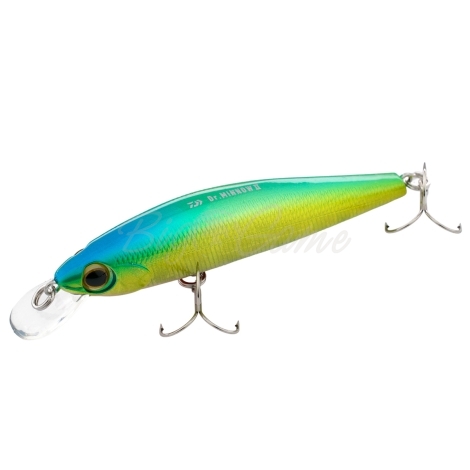 Воблер DAIWA Dr. Minnow 2 70F цв. Lime Green фото 1