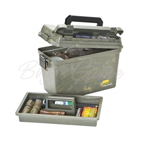 Кейс для патронов PLANO 161200 Deep Ammo CS W Traycamo цвет Green фото 1