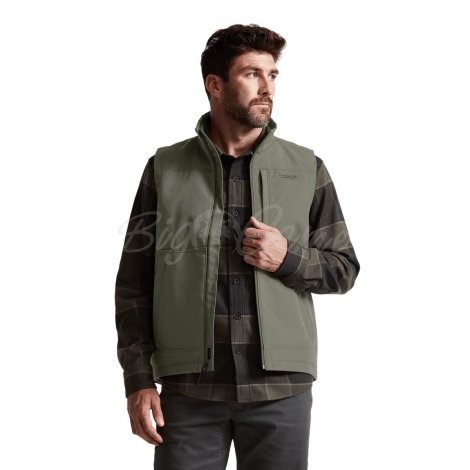 Жилет SITKA Grindstone Work Vest 2024 цвет Hemlock Green фото 3