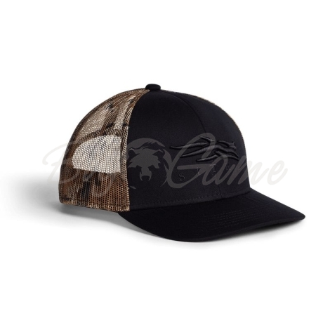 Бейсболка SITKA Icon Marsh Mid Pro Trucker цвет Black фото 1