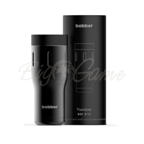 Термокружка BOBBER Tumbler 0,47 л цвет Black Coffee (чёрный) фото 3