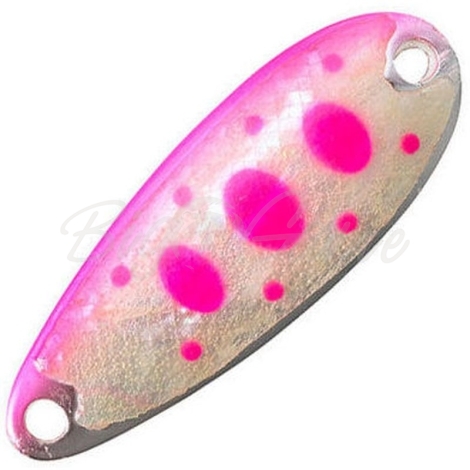 Блесна колеблющаяся DAIWA Crusader Gekiatsu 7 г цв. Awabi Pink Yamame фото 1