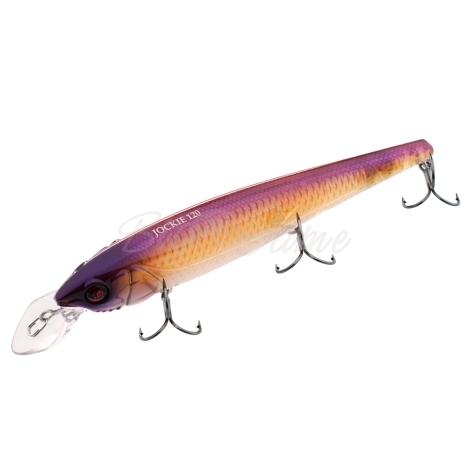 Воблер JACKALL Jockie 120 цв. yk cassis orange фото 1