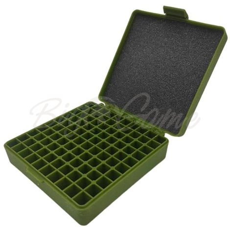 Кейс для патронов RHT Ammo Box на 100 патронов .22LR RHT цвет зеленый фото 2