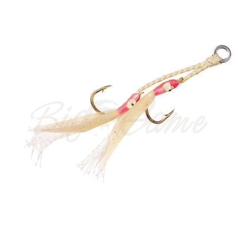 Крючок одинарный ASARI Double Assist Hook Flash Fly M код цв. 04 фото 1