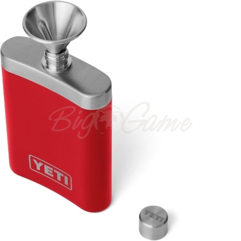 Фляжка YETI Flask SS цв. Red фото 2
