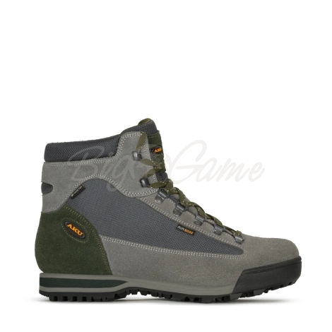 Ботинки треккинговые AKU Slope Micro GTX цвет Grey / Green фото 5