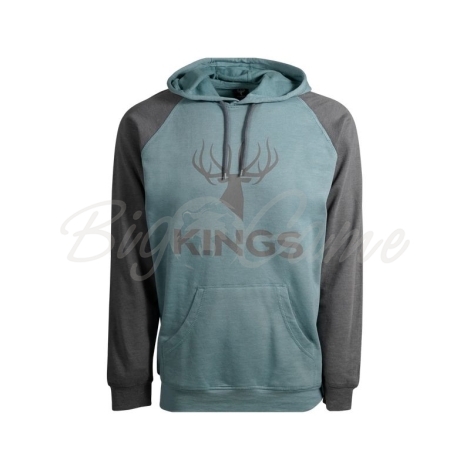 Толстовка KING'S Logo Triblend Fleece Hoodie цвет Steel / Grey фото 1