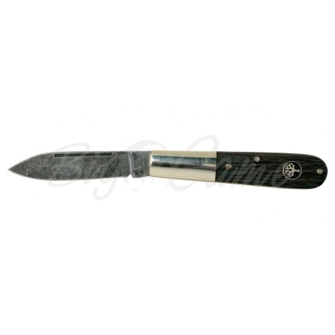 Нож складной полуавтоматический BOKER Barlow Oak Tree сталь 440C рукоять Мореный дуб цв. Черный фото 6