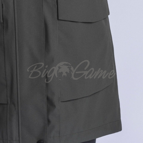 Куртка PINEWOOD WS Rain Parka цвет Dark Green фото 4