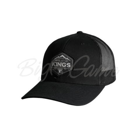 Бейсболка KING'S Any Tag Any Time Patch Hat цвет Black фото 1