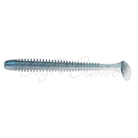 Виброхвост KEITECH Swing Impact 3,5" (8 шт.) цв. EA#22 Electric Silver Shiner фото 1
