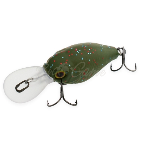 Воблер JACKALL Chubby 38 MR цв. mat glitter olive фото 1