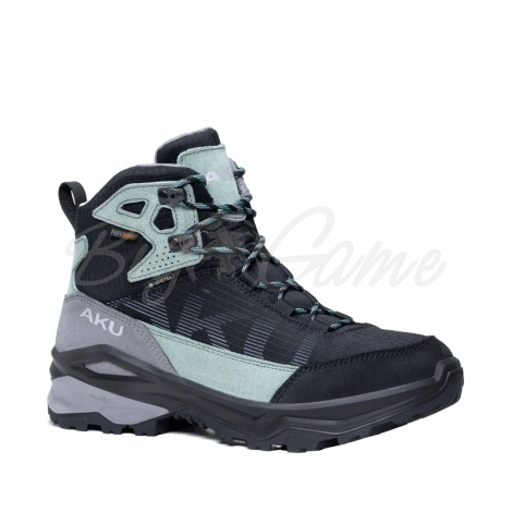 Ботинки треккинговые AKU WS Adapta Light GTX цвет Black / Sage Green фото 1