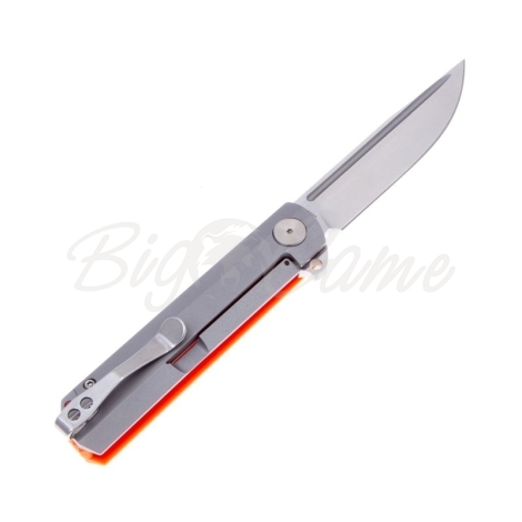 Нож складной BOKER Cataclyst сталь 440С рукоять G10 цв. Оранжевый фото 3