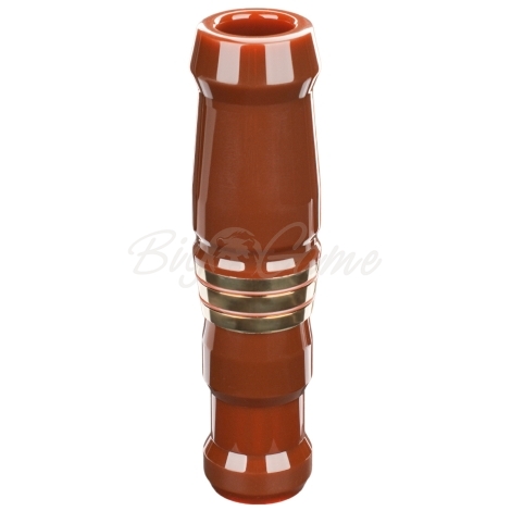 Манок на белолобого гуся D.E.D CUSTOM CALLS Зов вдовы Call of widow - (делрин) цв. Коричневый фото 1