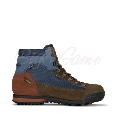 Ботинки треккинговые AKU Slope Original GTX цвет Blue / Olive фото 5