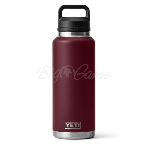 Термос YETI Rambler Bottle Chug Cap 1400 цвет Wild Vine Red фото 1