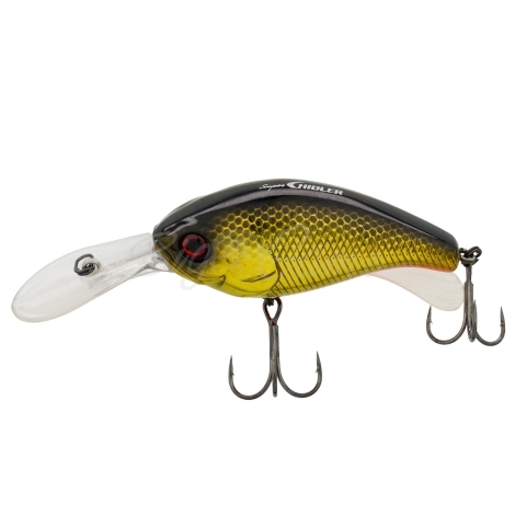 Воблер JACKALL Super Chidler hl gold & black фото 2
