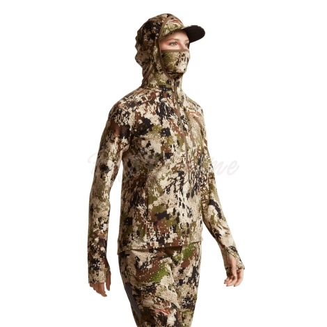 Термокофта SITKA WS Core Merino 330 Hoodie цвет Optifade Subalpine фото 4