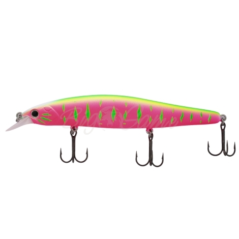 Воблер DAIWA Steez Minnow 110SP-SR цв. Pink Mat Tiger фото 2
